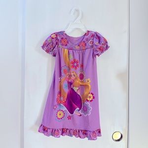 Disney Tangled Rapunzel Nightgown Size 5